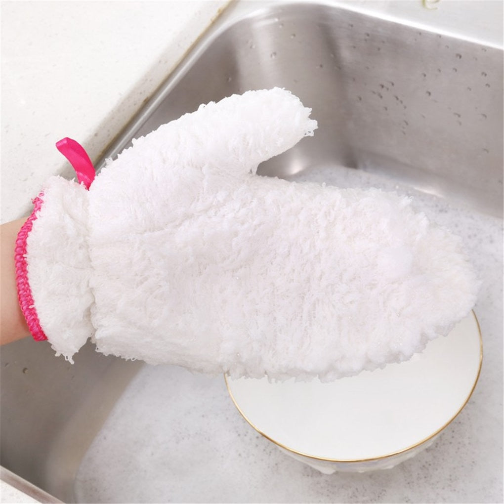 Lisslune | Reusable Waterproof Fiber Dishwashing Gloves