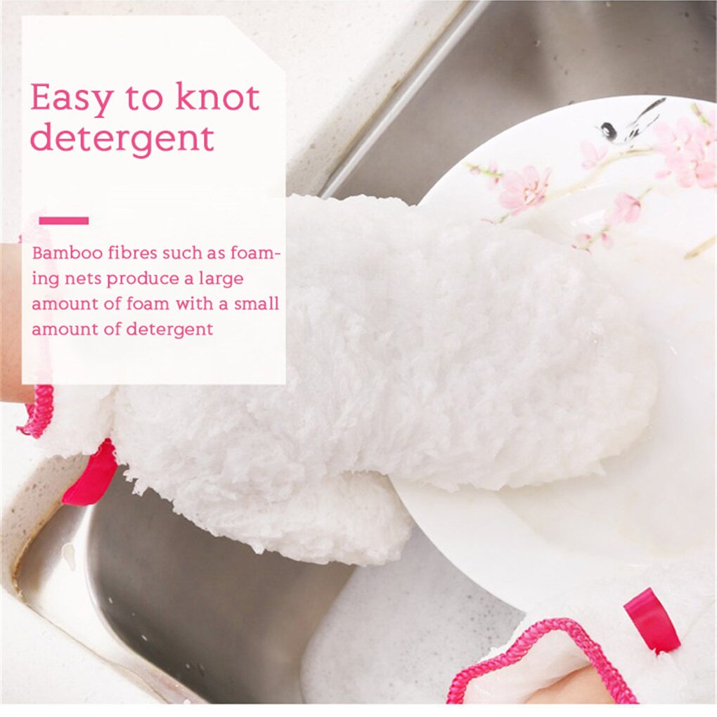 Lisslune | Reusable Waterproof Fiber Dishwashing Gloves