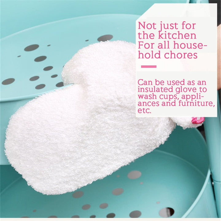 Lisslune | Reusable Waterproof Fiber Dishwashing Gloves