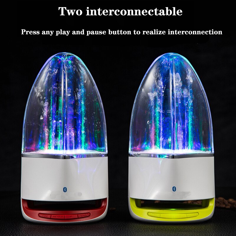 Lisslune | LED Dancing Water Fountain Speaker