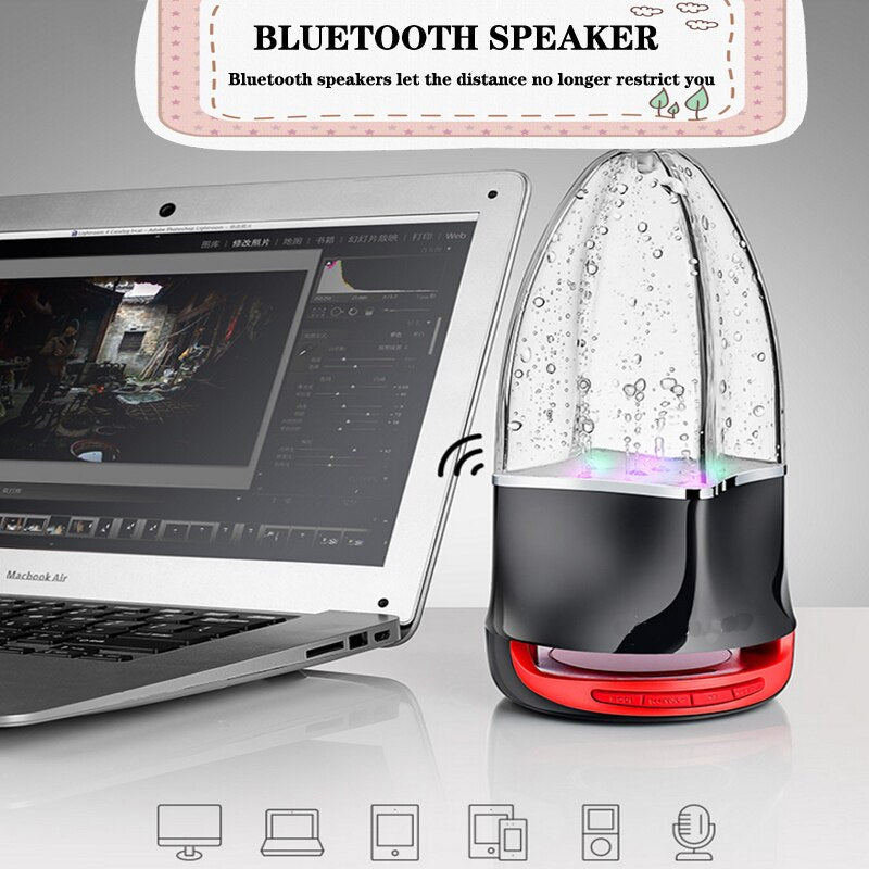 Lisslune | LED Dancing Water Fountain Speaker