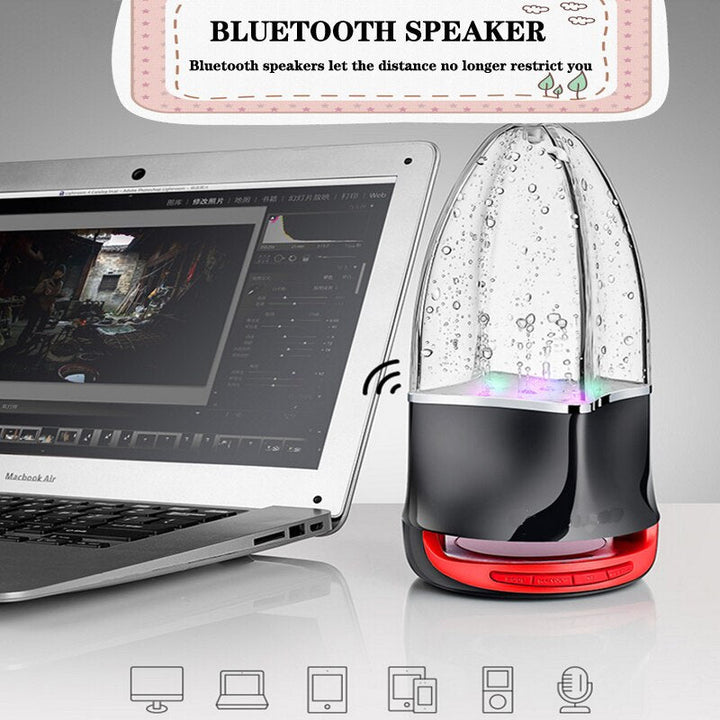 Lisslune | LED Dancing Water Fountain Speaker