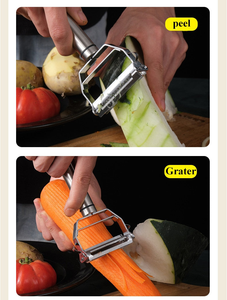 Lisslune | Stainless Steel Simple Sharp Vegetable Peeler