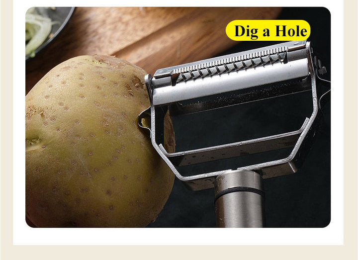 Lisslune | Stainless Steel Simple Sharp Vegetable Peeler