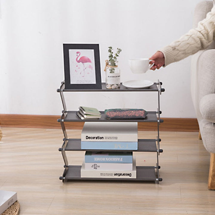 Lisslune | Minimal Z Adjustable Desk Organizer and Shoe Rack