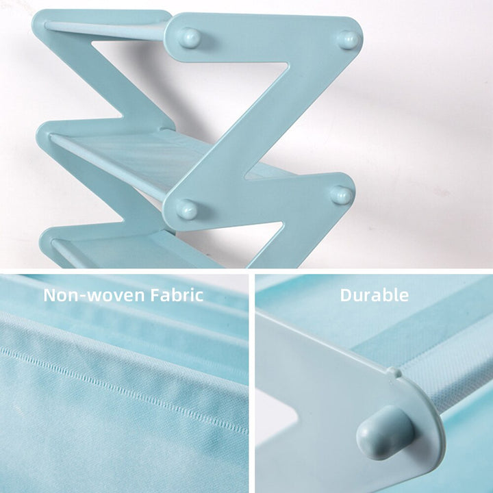 Lisslune | Minimal Z Adjustable Desk Organizer and Shoe Rack