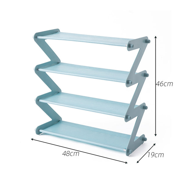 Lisslune | Minimal Z Adjustable Desk Organizer and Shoe Rack