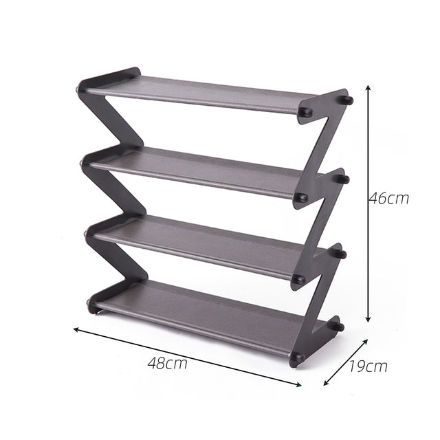 Lisslune | Minimal Z Adjustable Desk Organizer and Shoe Rack