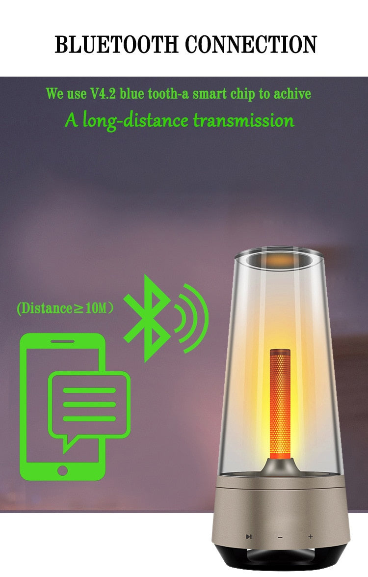 Lisslune | Portable Atmosphere Night Light Speaker
