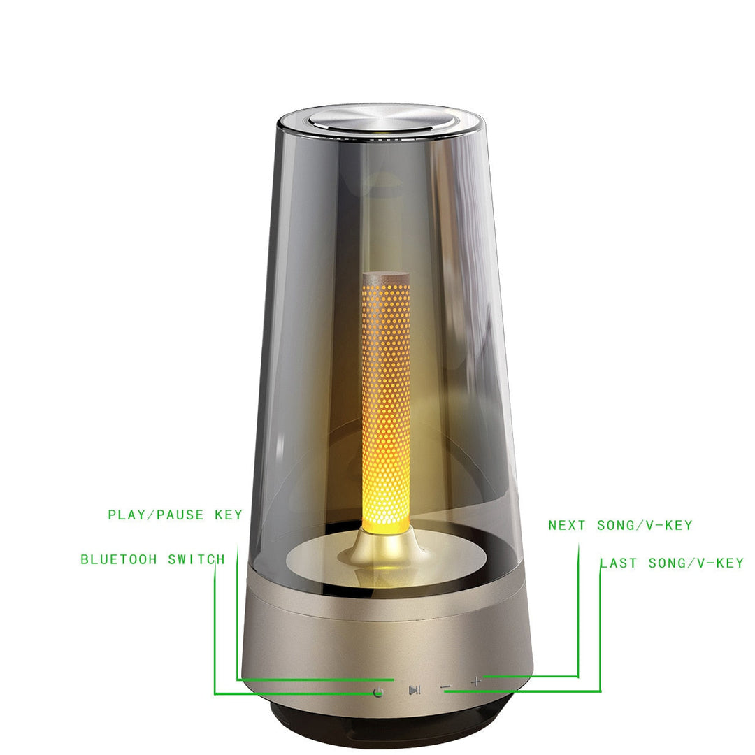 Lisslune | Portable Atmosphere Night Light Speaker
