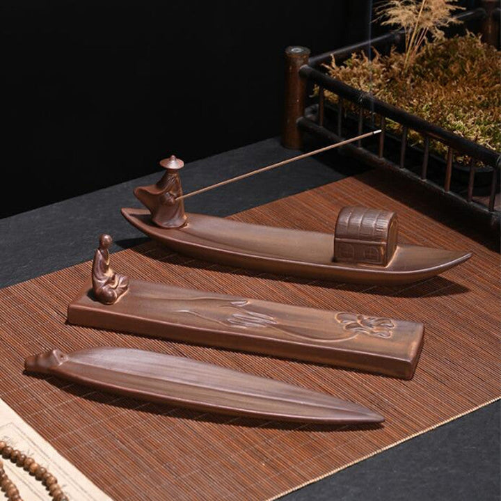 Lisslune | Wooden Zen Incense Holder