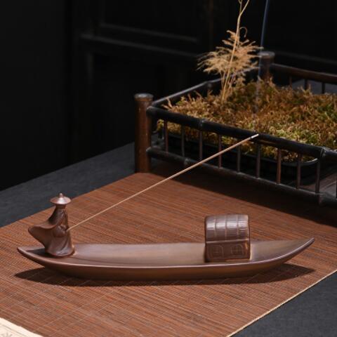Lisslune | Wooden Zen Incense Holder