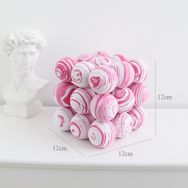 Lisslune | Geometric Ball Minimal Home Decor