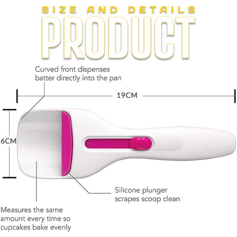 Lisslune | Non-Stick Cupcake Decoration Scoop