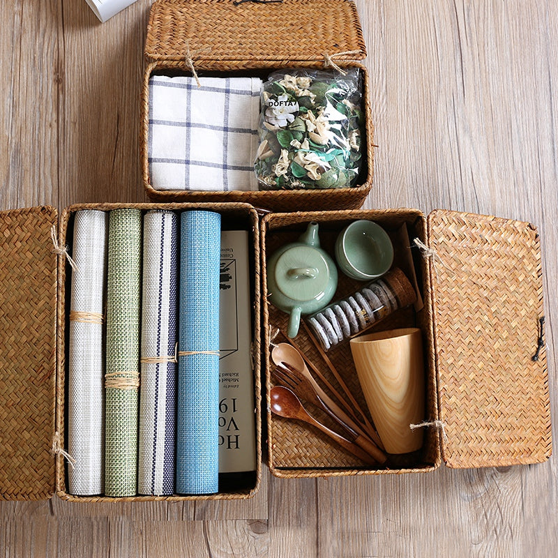 Lisslune | Handwoven Rattan Box