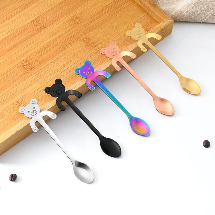 Lisslune | Cute Cat Long Handle Tea Spoon