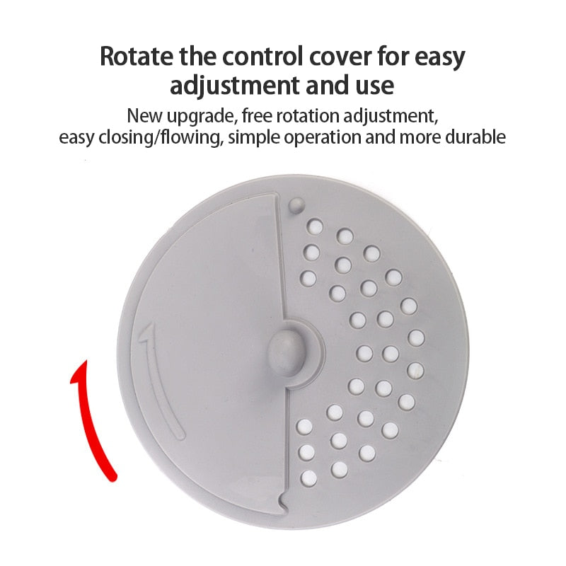 Lisslune | Rotatable Anti-Clogging Water Stopper Filter