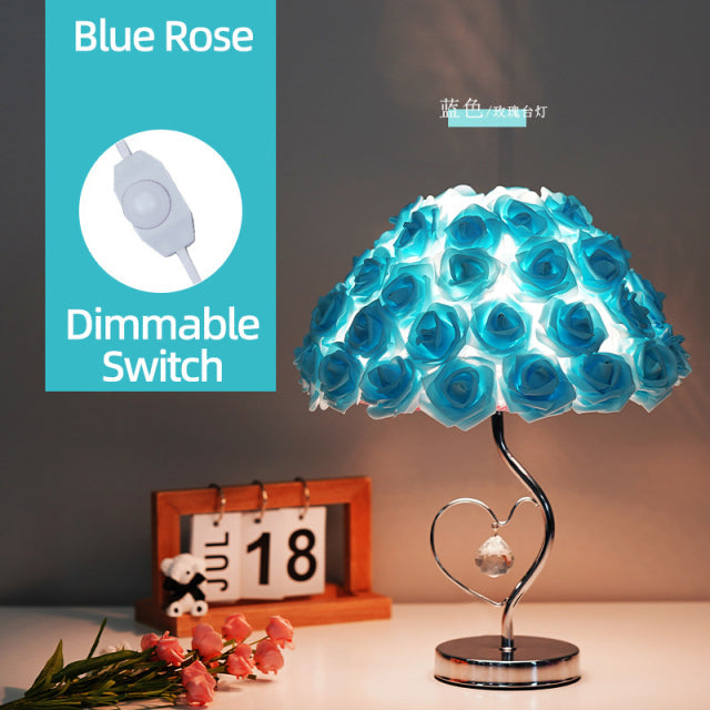 Lisslune | Rose Blossom Nightstand Lamp