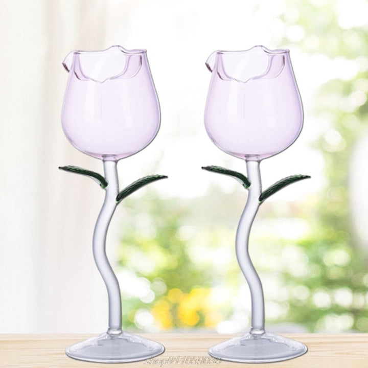 Lisslune | Rose Shape Elegant Wine Glass