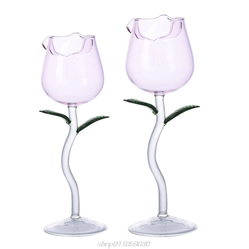 Lisslune | Rose Shape Elegant Wine Glass