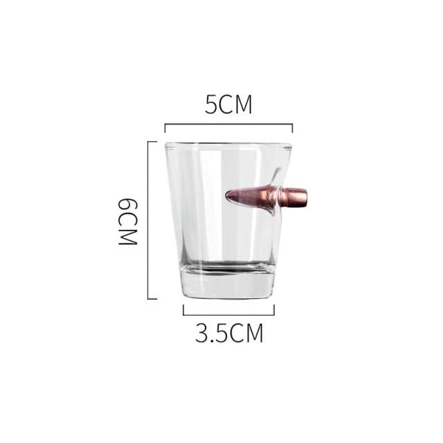 Lisslune | Creative Bullet Whisky Glass