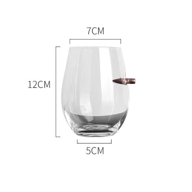 Lisslune | Creative Bullet Whisky Glass