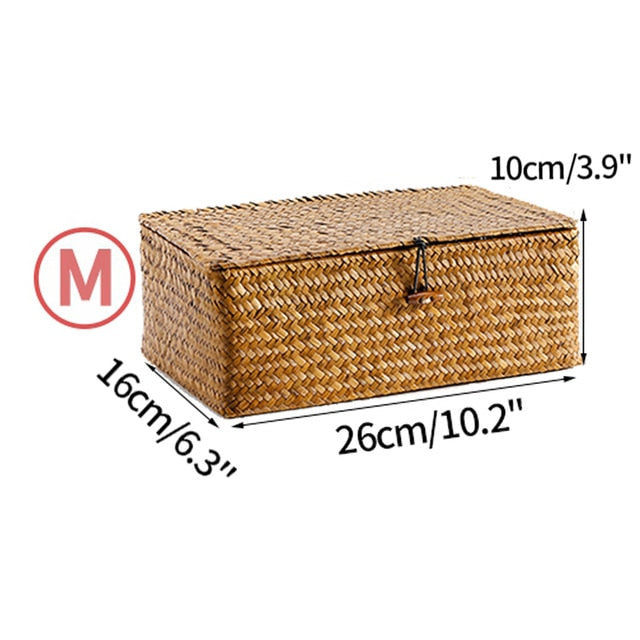Lisslune | Handwoven Rattan Box