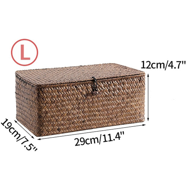 Lisslune | Handwoven Rattan Box