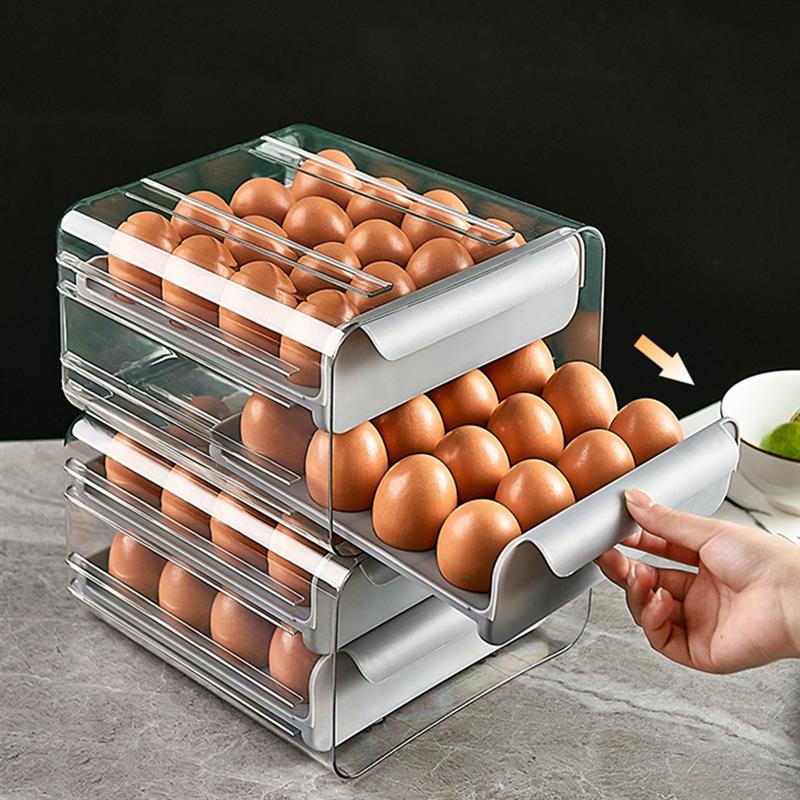 Lisslune | Smart Large Capacity Stackable Egg Storage Box