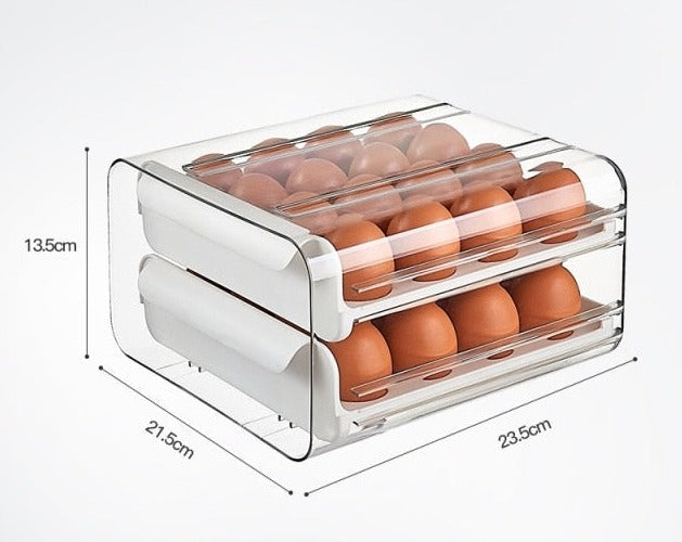 Lisslune | Smart Large Capacity Stackable Egg Storage Box
