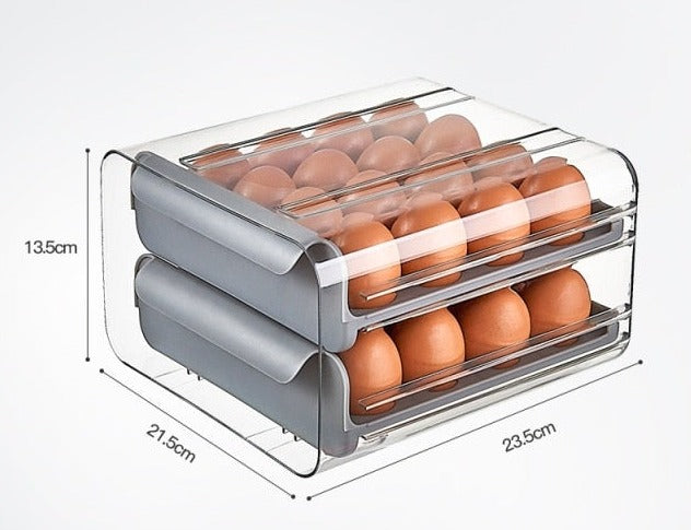 Lisslune | Smart Large Capacity Stackable Egg Storage Box