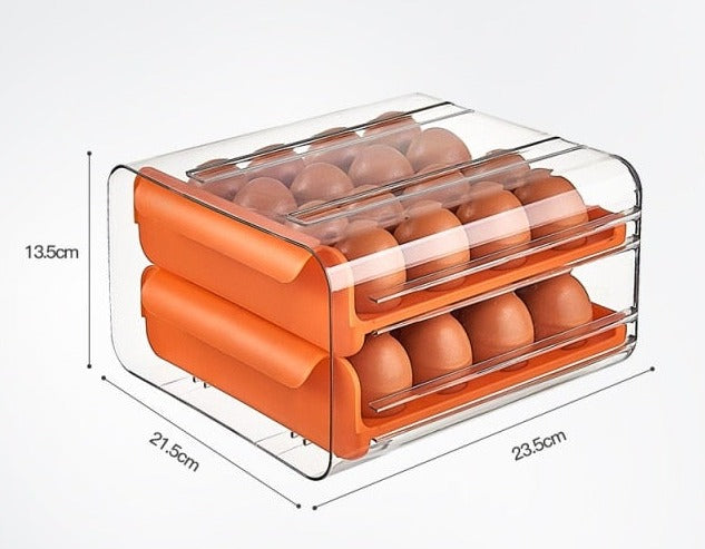 Lisslune | Smart Large Capacity Stackable Egg Storage Box