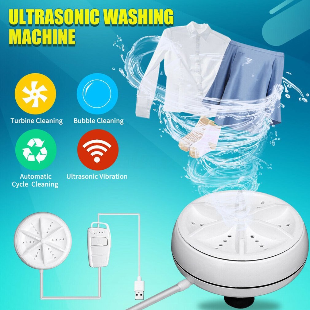 Lisslune | Mini UltraSonic Portable Washing Machine