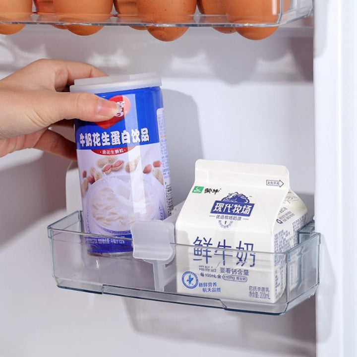 Lisslune | 4pcs Retractable Refrigerator Shelf Organizer Divider