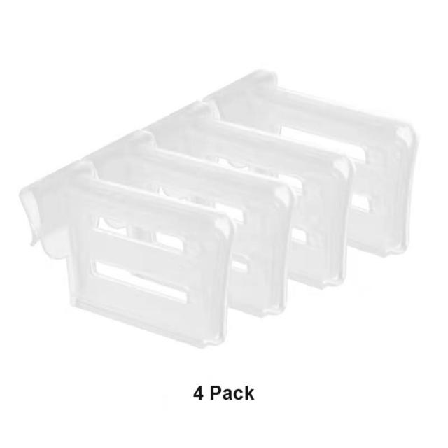 Lisslune | 4pcs Retractable Refrigerator Shelf Organizer Divider