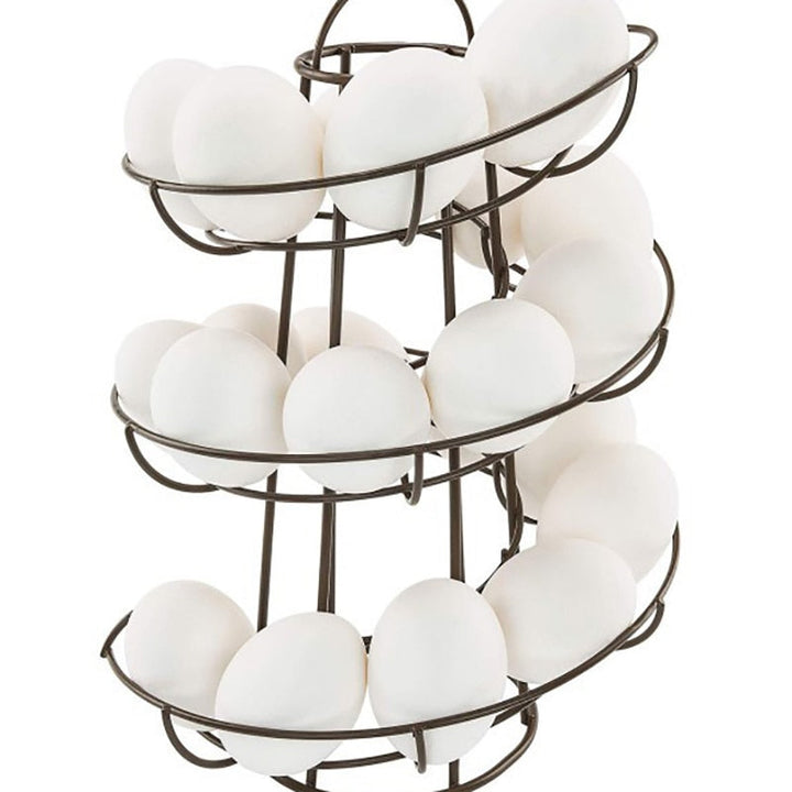 Lisslune | Creative Spiral Egg Dispenser Storage Rack