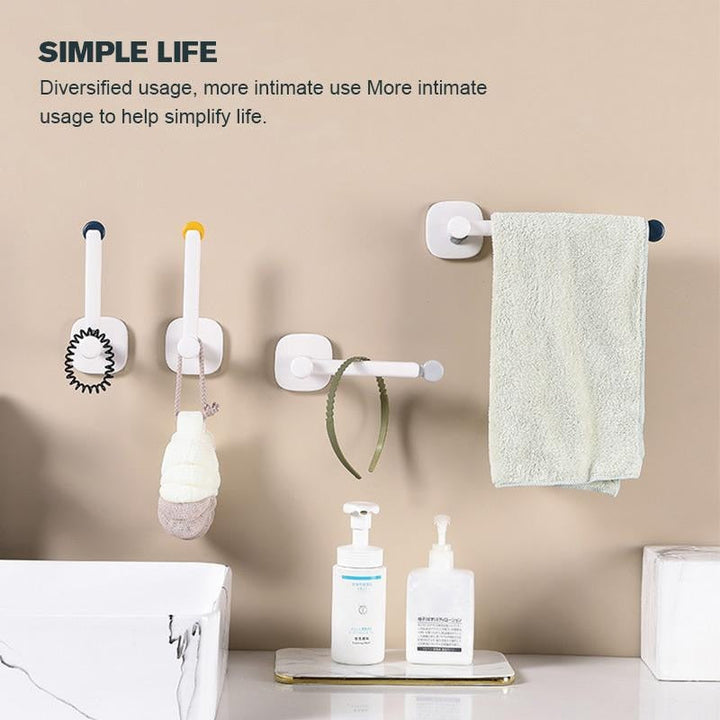 Lisslune | Telescopic L Shaped Sticky Wall Hook