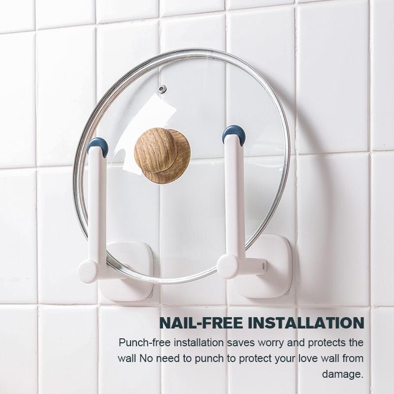 Lisslune | Telescopic L Shaped Sticky Wall Hook