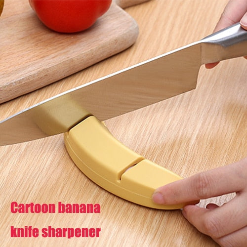 Lisslune | Banana Shape Creative Knife Sharpener Tool