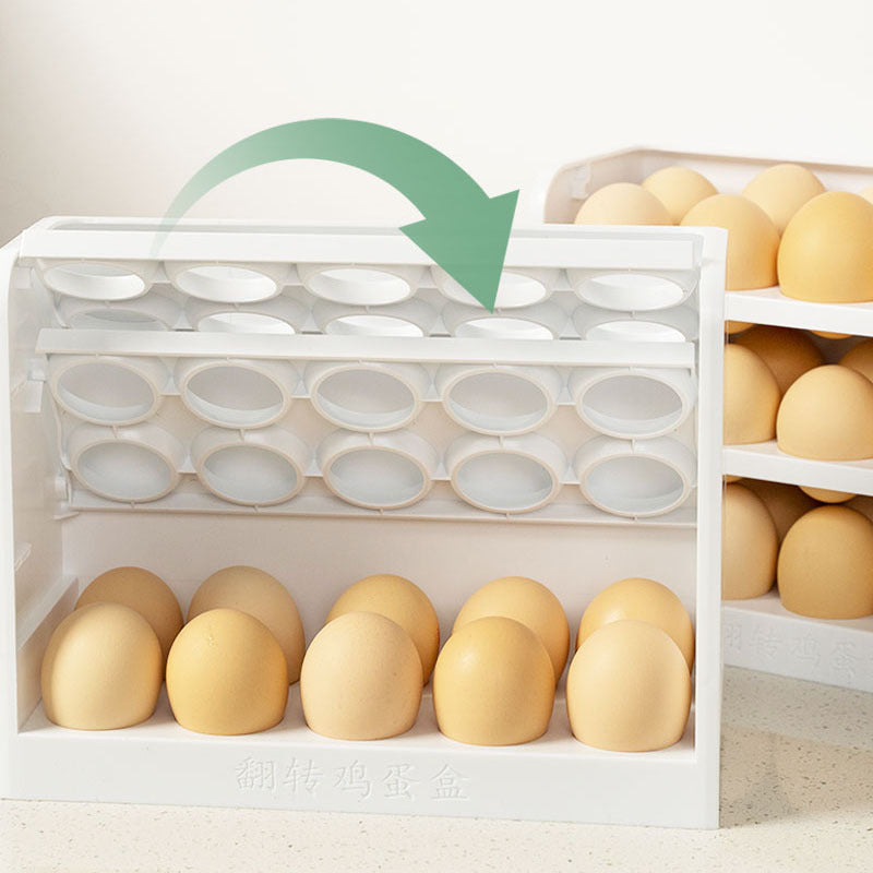 Lisslune | Multi-Layer Practical Egg Fridge Organizer Box