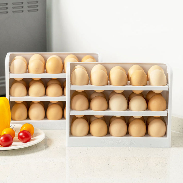 Lisslune | Multi-Layer Practical Egg Fridge Organizer Box