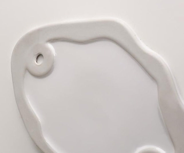 Lisslune | Cookies & chrome-plated ceramic tray and bowl
