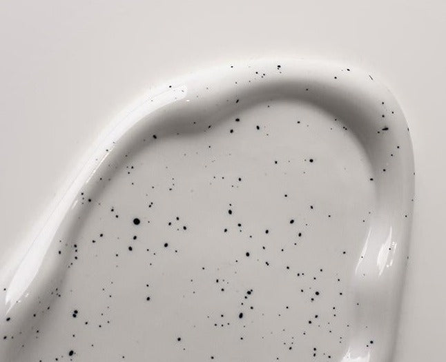Lisslune | Cookies & chrome-plated ceramic tray and bowl