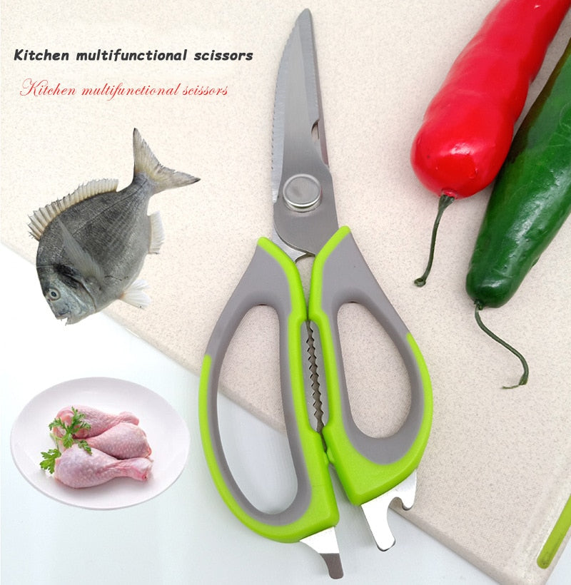 Lisslune | Multifunctional Poultry Bone Scissor with Magnetic Storage Bag