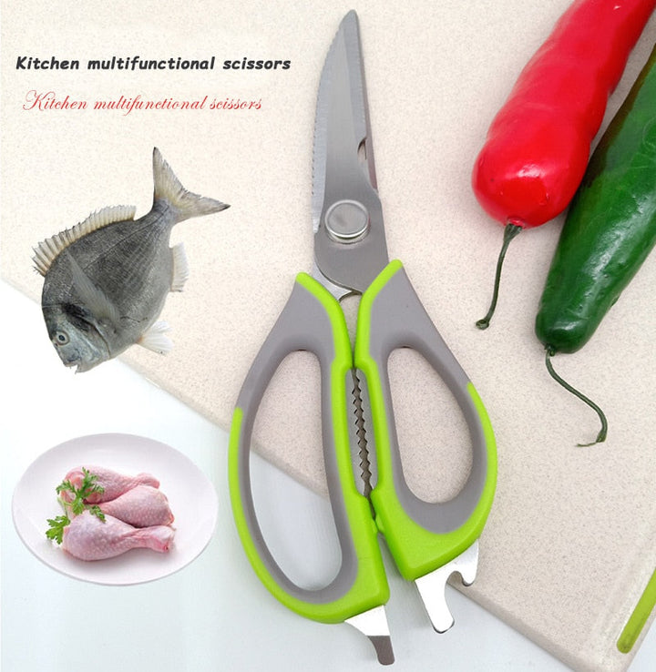 Lisslune | Multifunctional Poultry Bone Scissor with Magnetic Storage Bag