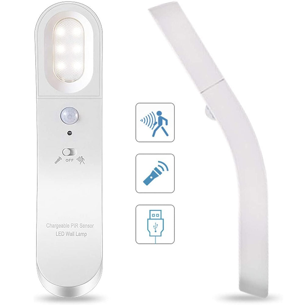 Lisslune | Motion Sensor Rotatable LED Wall Lamp