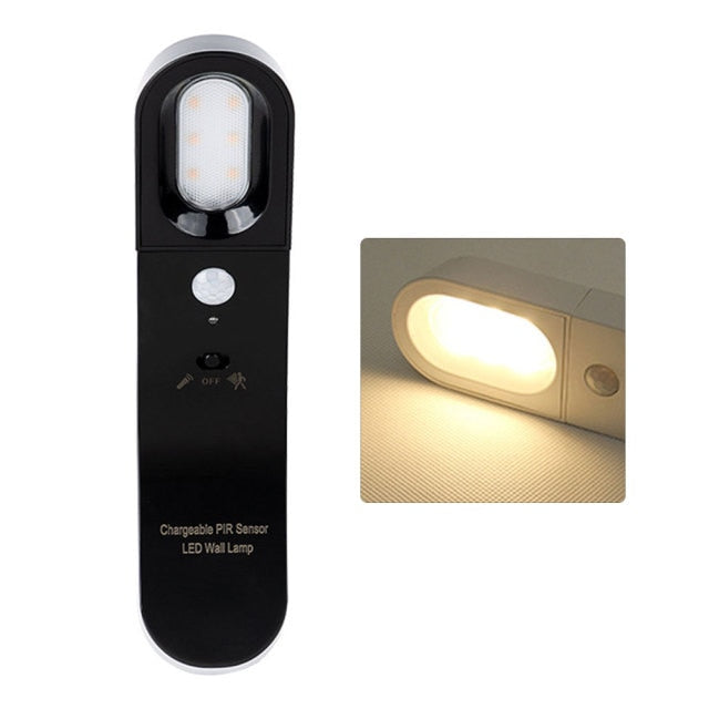 Lisslune | Motion Sensor Rotatable LED Wall Lamp