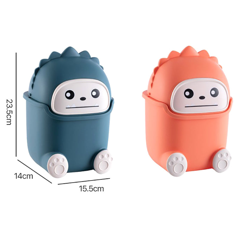 Lisslune | Lazy Penguin Office Mini Trash Can