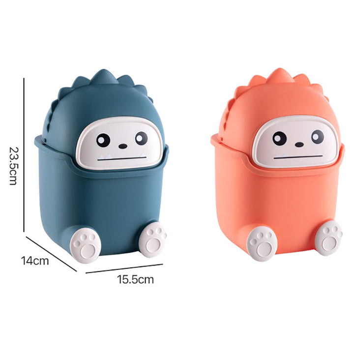 Lisslune | Lazy Penguin Office Mini Trash Can