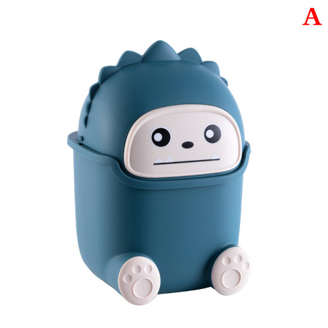 Lisslune | Lazy Penguin Office Mini Trash Can